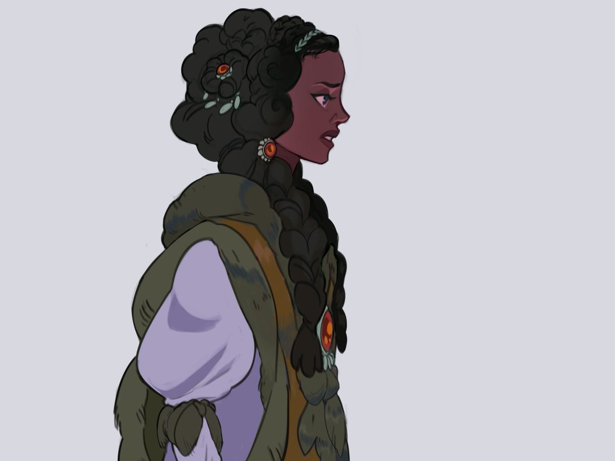 FaeryDanceComic's tweet photo. <Queen Aurella of Morozny>
Ora’s older sister
<unnamed side character- kingdom’s scholar> https://t.co/QWTWzmKpsl