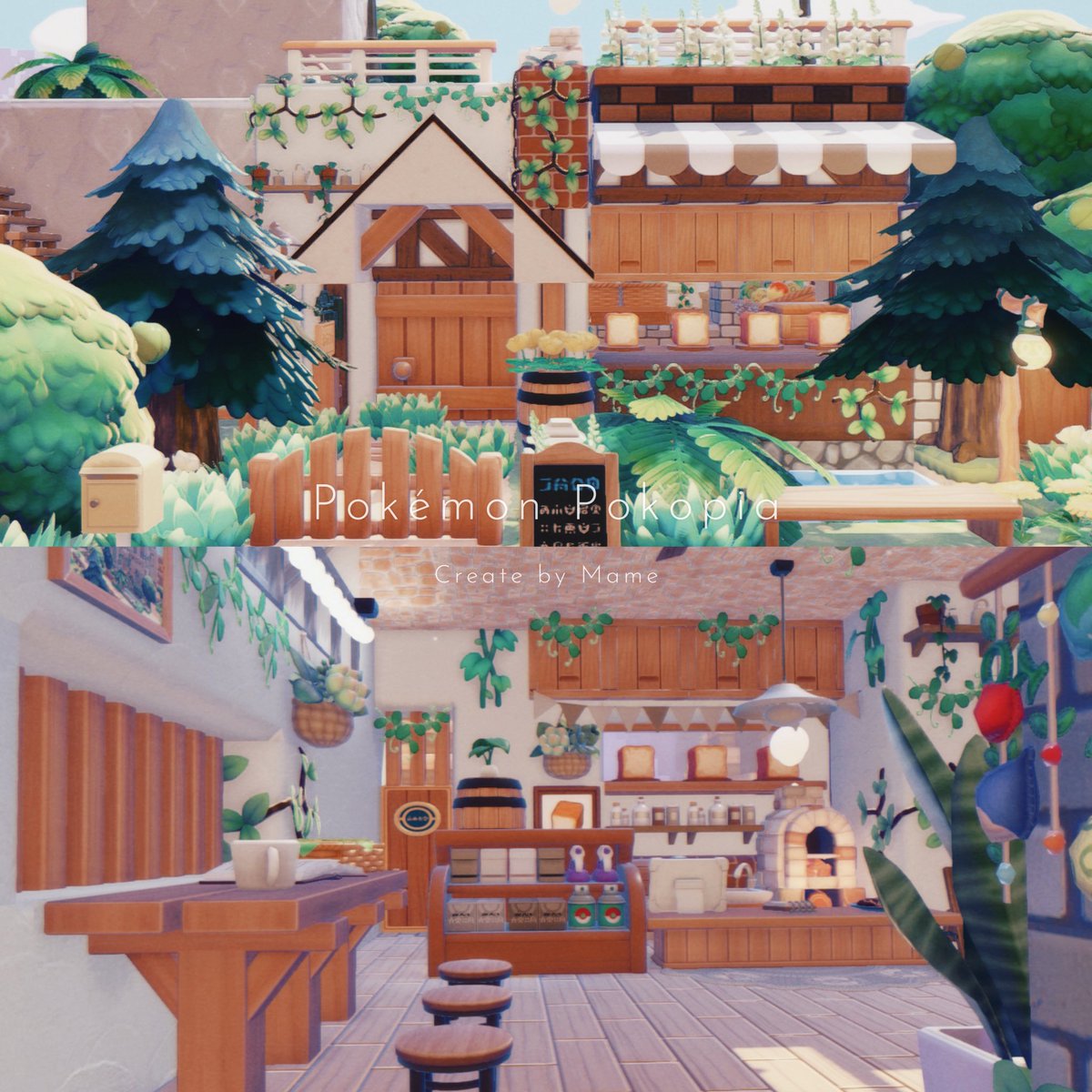 __mhal25's tweet photo. パサパサこうやのパン屋さん🍞🌿

#ぽこあポケモン  
#ぽこポケ #pokopia https://t.co/kwv3v83TfO