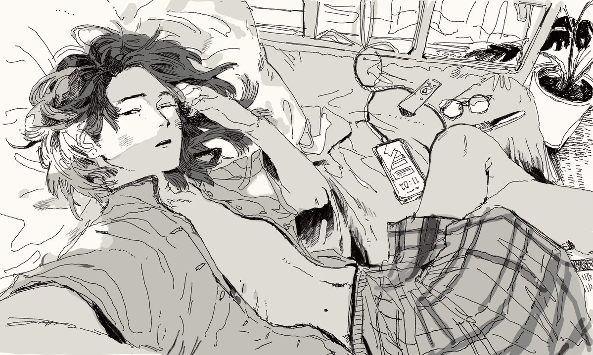 oo6____6oo's tweet photo. 性別が一目ではわからない人描くの好き https://t.co/C4gqfAdSrb