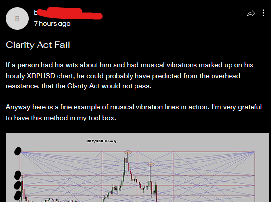 tradingplanets's tweet photo. $XRP 🎼 My proprietary Musical Vibrations discovery I made on the markets 18 years ago! The best discovery I ever made!

You see how my members love this method and there is a very good reason for that.

Of everything I have researched over the years, this remains one of my greatest market discoveries and the main map many of my members use every single day.

Every chart is different and has its own set of special numbers..

Not an indicator. Not guesswork. A map.

And once you understand it, you never look at a chart the same way again.