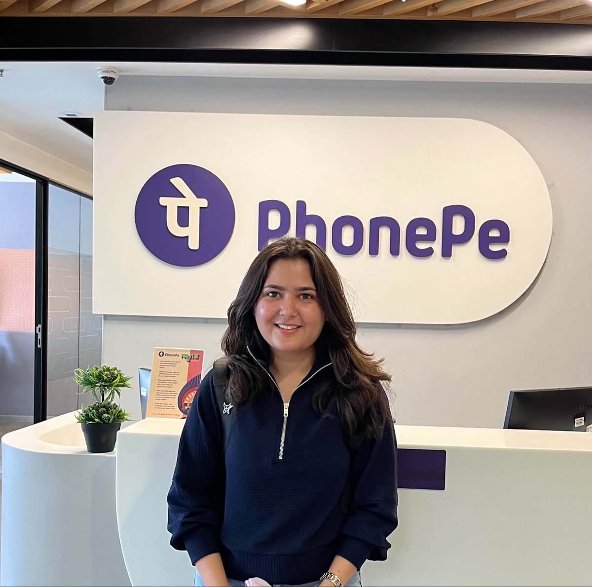 Anushkaaa_sh's tweet photo. Career update: joined PhonePe as a SWE. https://t.co/367heApF3f