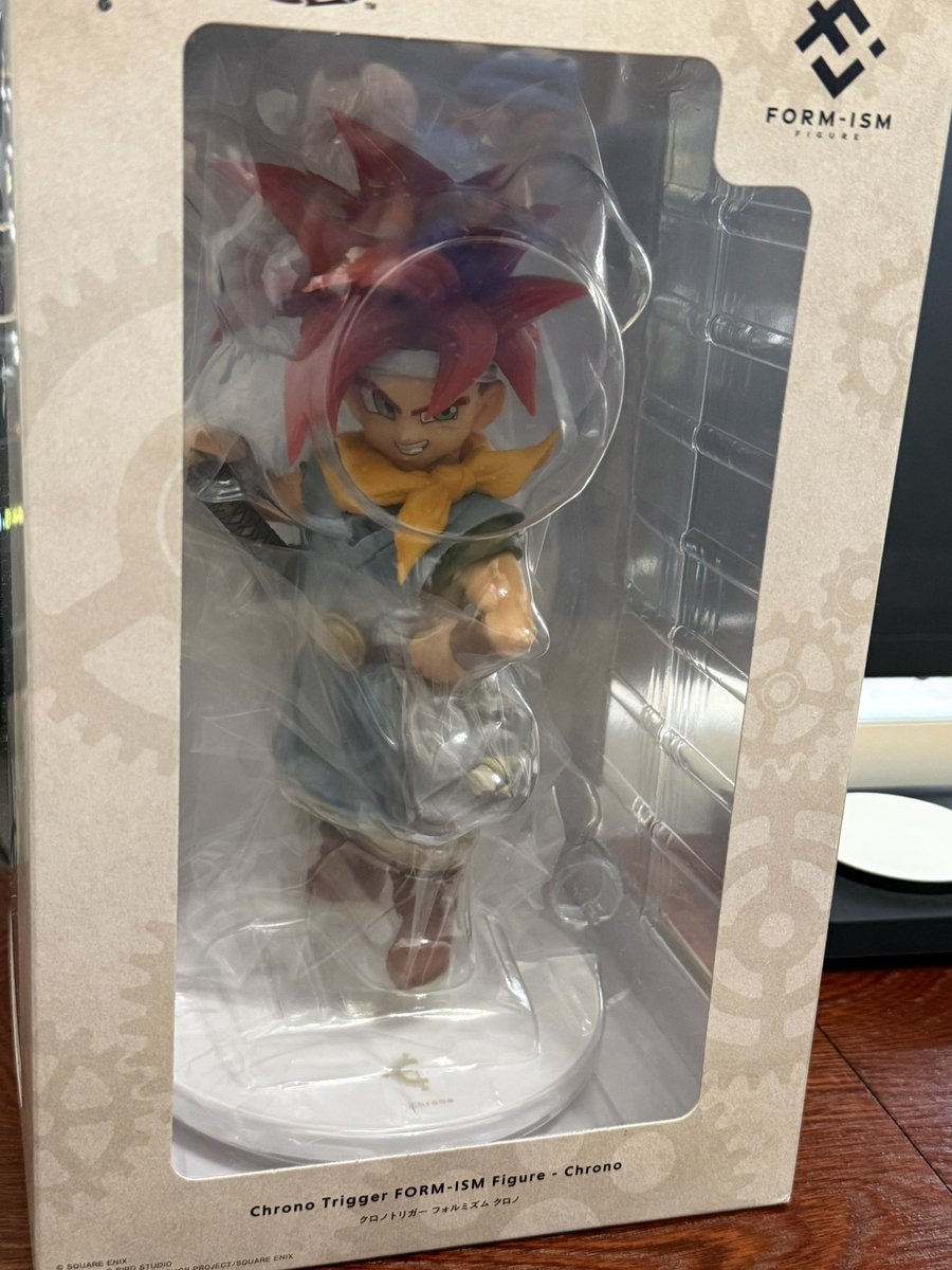 kykozou's tweet photo. クロノ、フィギュアきたーーー！！！ https://t.co/2xsVK28jSu