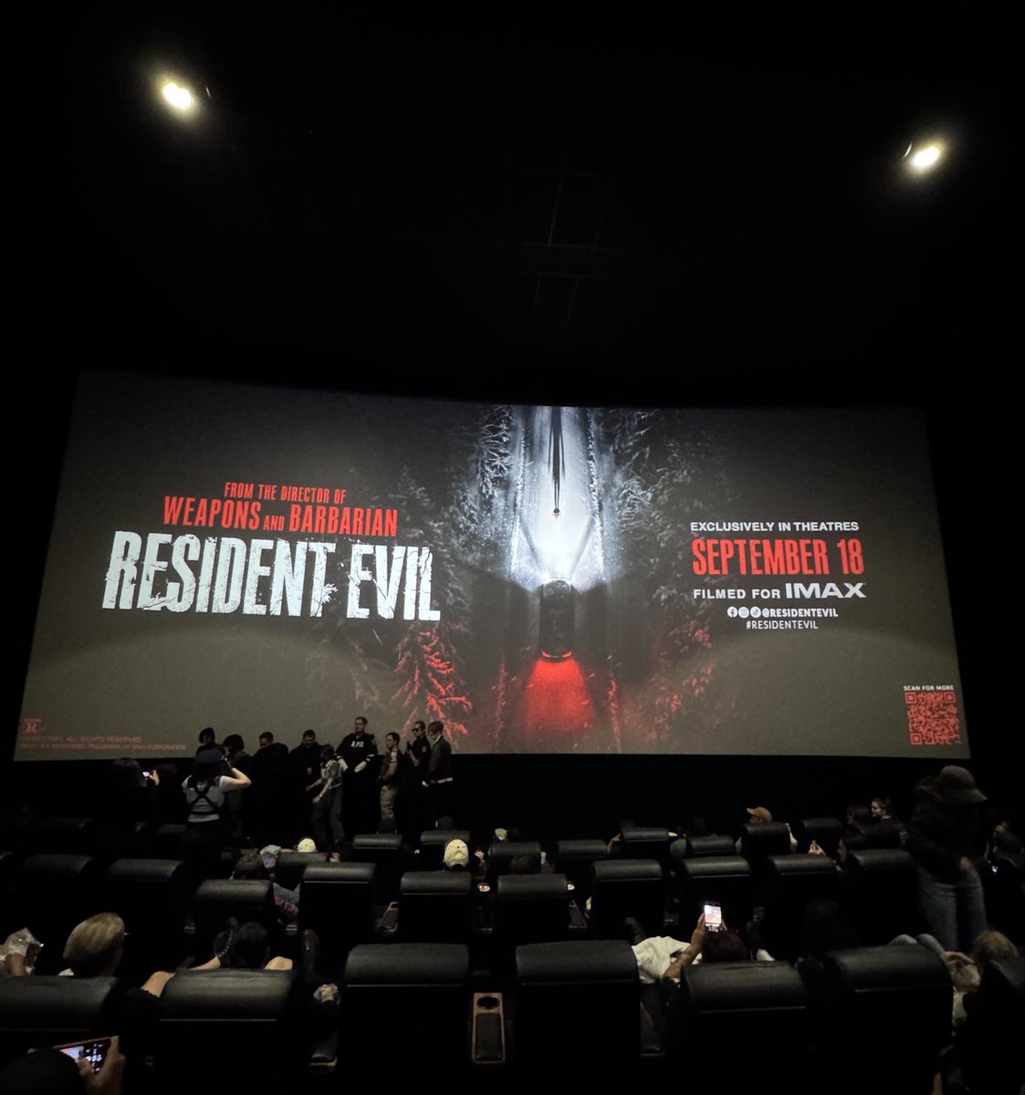 StayWildKyle's tweet photo. #ResidentEvil was an adrenaline blood filled BLAST!
Non stop edge of your seat thrill ride filled with the right amount of blood, guts and comedy, See it on the biggest screen with friends this weekend! 🧟
@ResidentEvil @zcregger https://t.co/cus7cDGEzl