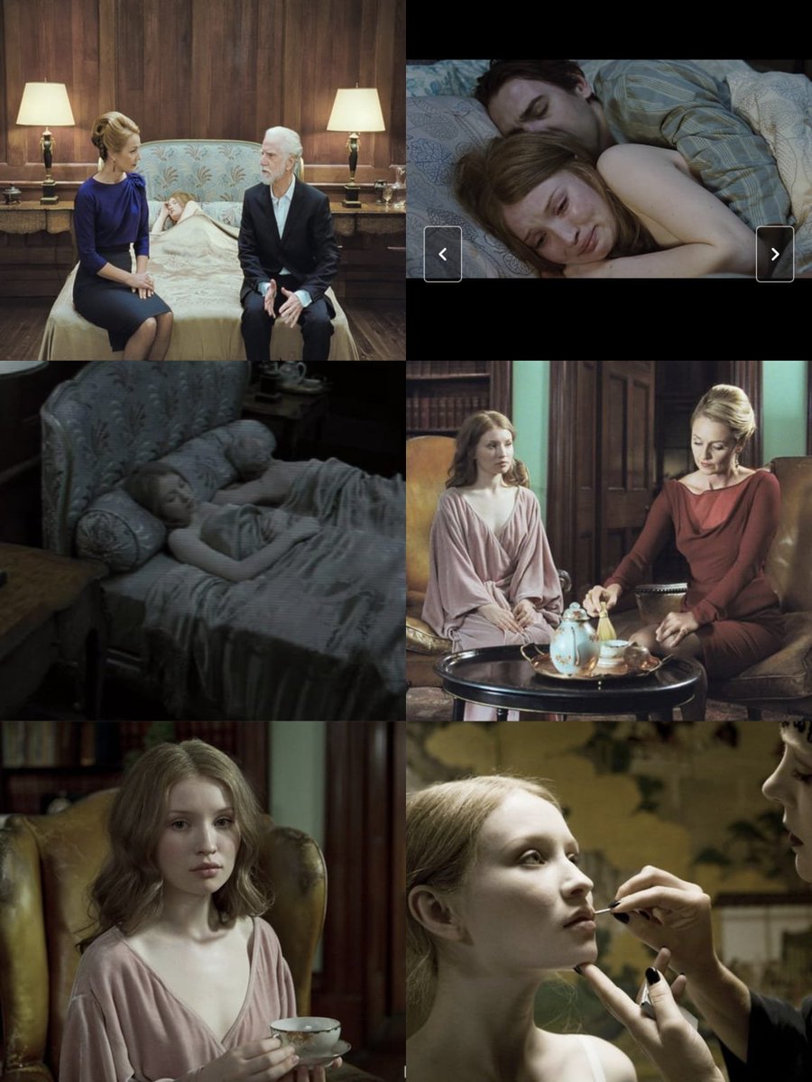 yourself_44's tweet photo. My friend suggest me this movie so Last night i watched Sleeping Beauty (2011) , and honestly,
 this movie is really disturbing. There is a Lucy name girl & 
she is a student who takes this job because she needs money and they found job but there, 
The old woman at the place puts something in her tea that makes her fall asleep, and while she is unconscious, older men come and get intimate with her. Later, Lucy realizes that the job is not what she thought it was. The story is dark, strange, and uncomfortable,
 but it definitely keeps you curious about what will happen next.

U should watch it
