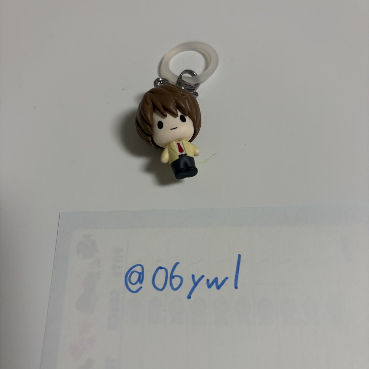 06ywl's tweet photo. デスノート  目印アクセサリー  ガチャガチャ  交換  ライト  ミサミサ

譲    夜神月

求    弥 海砂

お気楽にお声がけください！ https://t.co/XDywIbTbVQ