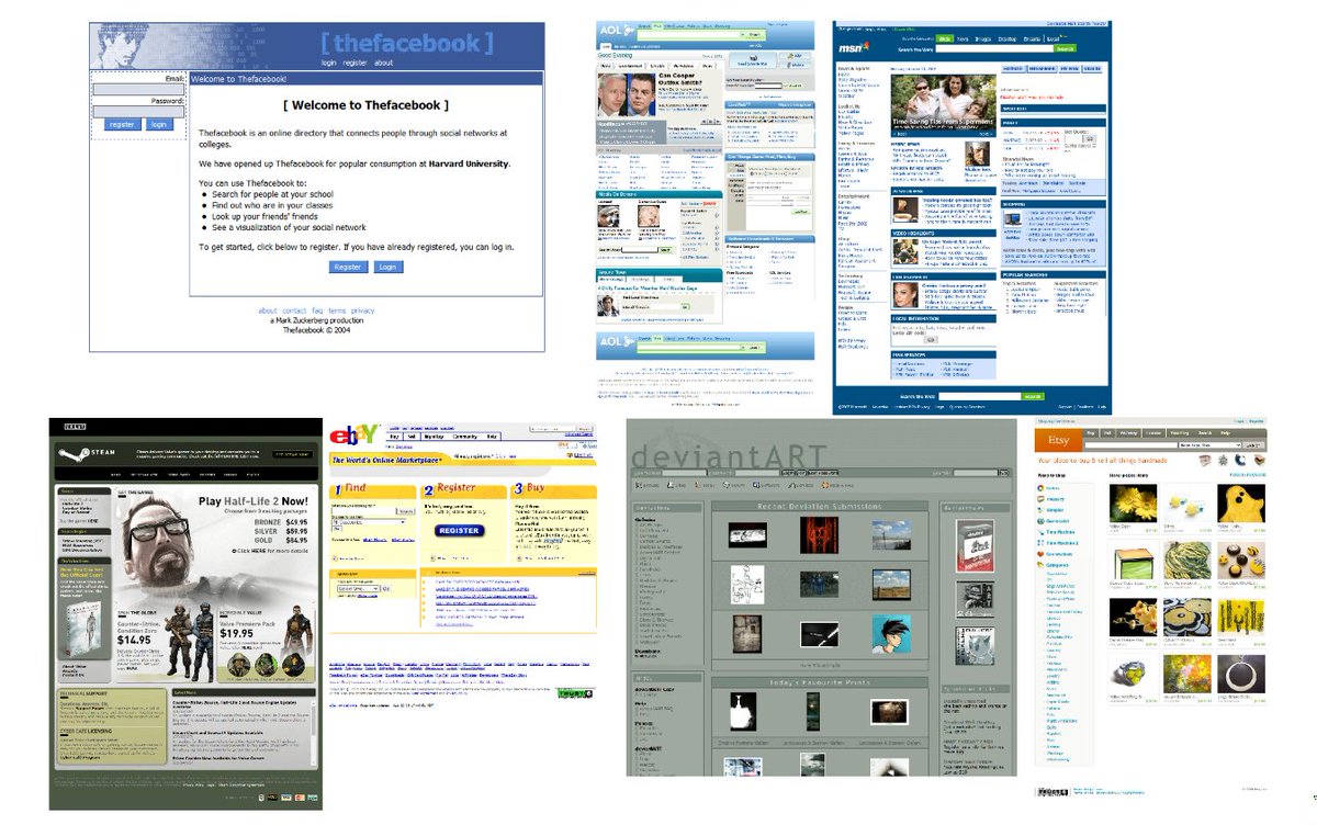 ImAnimoun's tweet photo. websites used to look so cool what happened https://t.co/salO1GkFxM