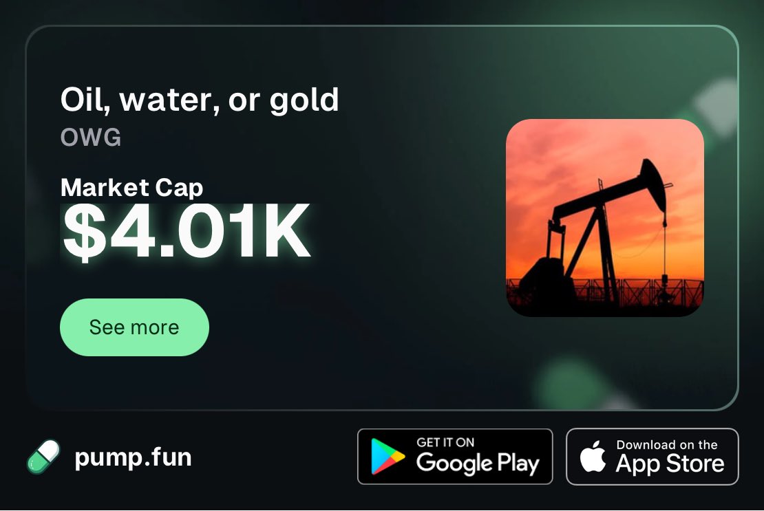 Xane5226's tweet photo. https://t.co/LpCBJFFTAW

With the current situation and innovations of the world what's the most valuable. The oldest and truest currency (GLD), the advancement of innovation and Al (water), or the backbone and crutch of the middle class (Oil)
#memecoin
#crypto https://t.co/mjulwAf7o2