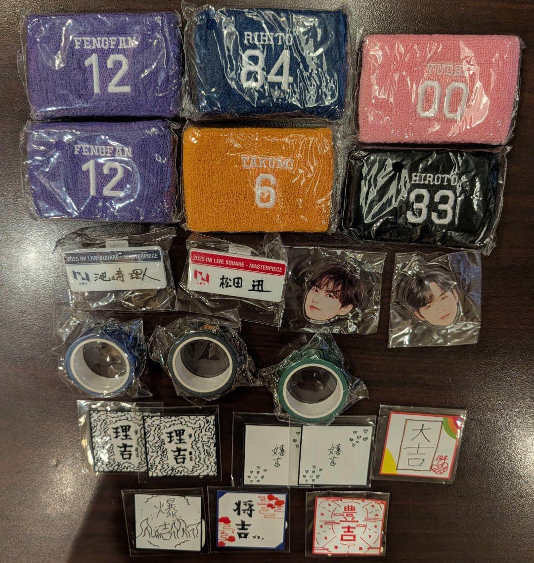 zundamonaca's tweet photo. INI 　カプセルトイ　2025年　交換

【譲】
画像のもの

【求】定価550円

本日東京ドーム手渡し希望
お気軽にお声掛けください🍀

※去年のライブのグッズです
#INI譲 https://t.co/riqHoyShVE