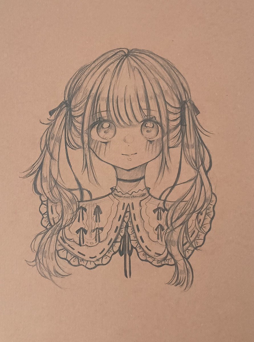 panuillust's tweet photo. 自由帳見つかんなくて
無印ノートの裏表紙に描いた https://t.co/jIllGVw6Ka