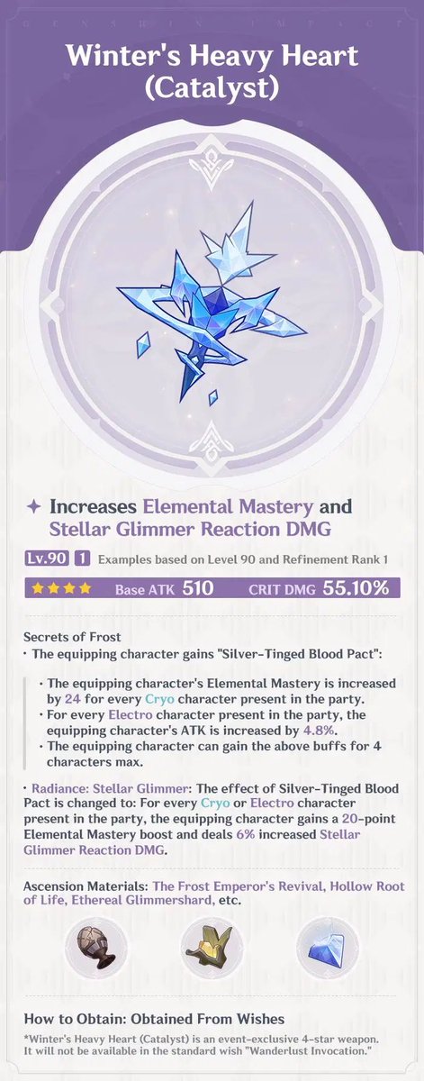 Demonking1YT's tweet photo. 5 stars aside, aren't these 4 star weapons too busted??? https://t.co/BYqvLDjUvl