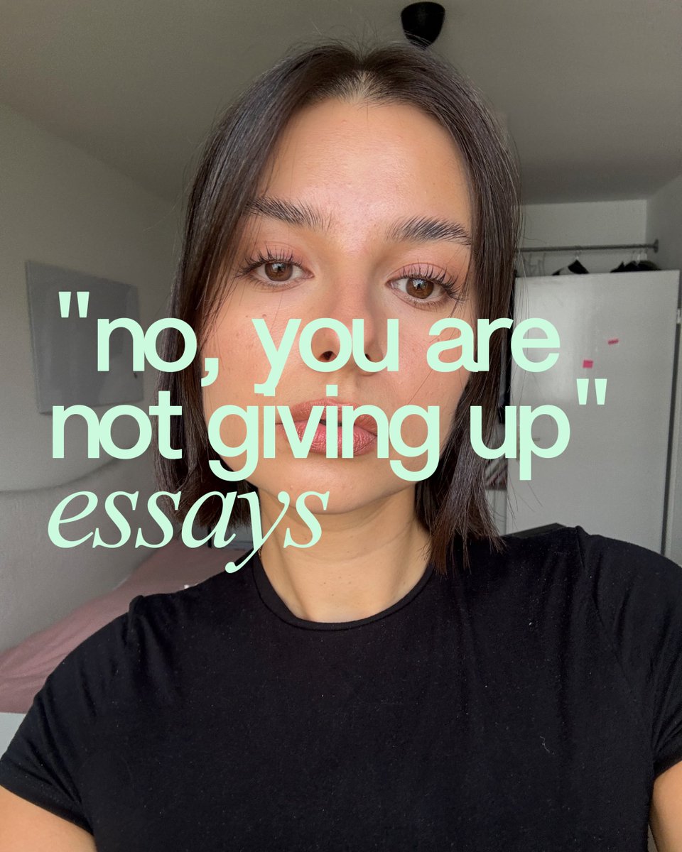 NadaToeppe3dfq's tweet photo. essays to read when you feel like giving up 🫂 https://t.co/jkRS1QixMs