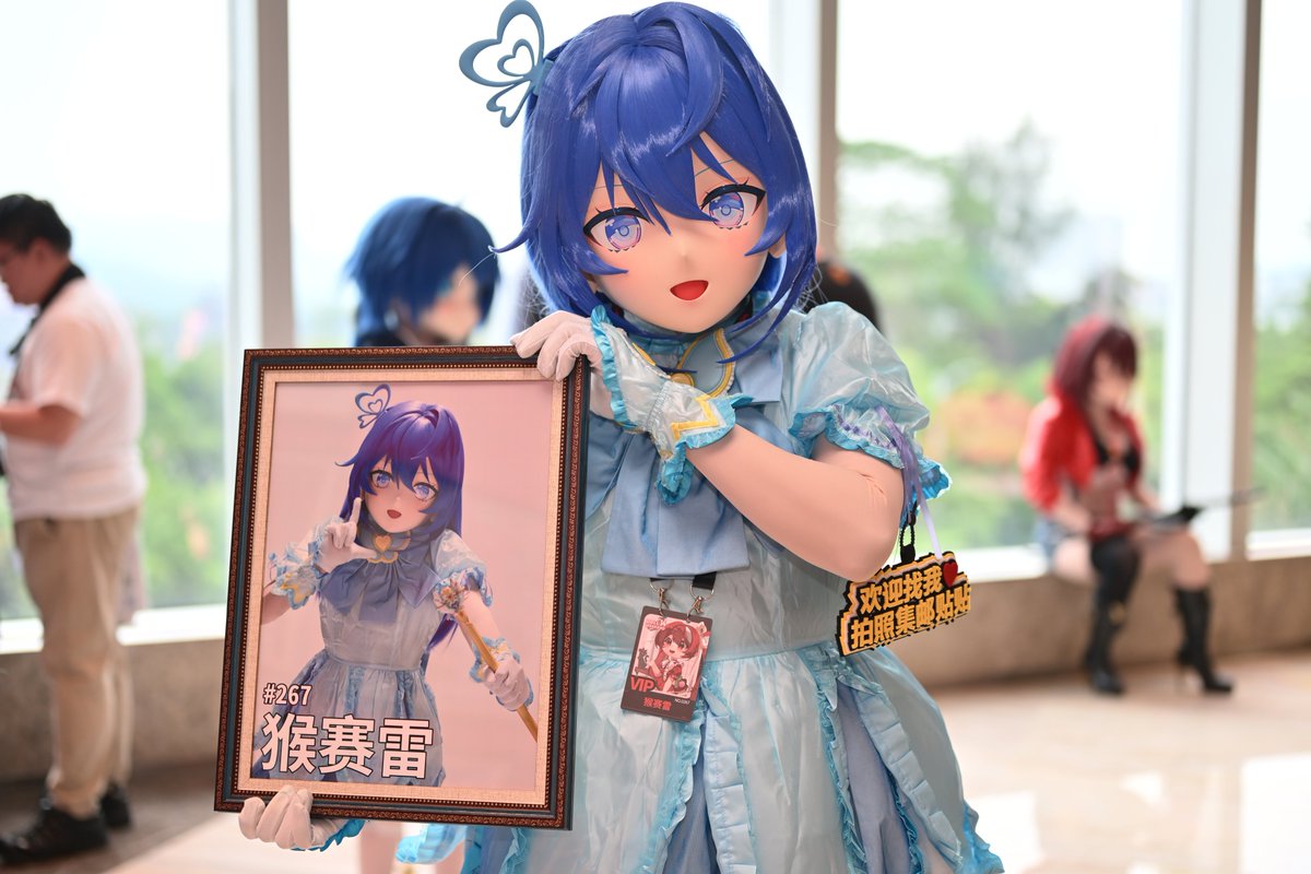 benson2509's tweet photo. 迟到了，感谢娃摄的返图，阿里嘎多！
❤️:@benson2509
📷:@DrHarbed
#dollweekend 
#DW14
 #kigurumi https://t.co/GyQQlSu9Og