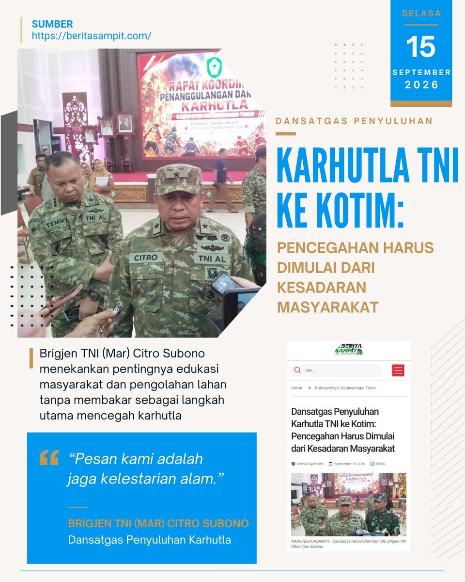 Adamfatiih_'s tweet photo. TNI mengabdi tanpa memilih-milih waktu dan tanpa memandang keadaan, karena seluruh Indonesia adalah rumah bersama.
Kepedulian Kesadaran Bersama https://t.co/7yuX03jZKf
