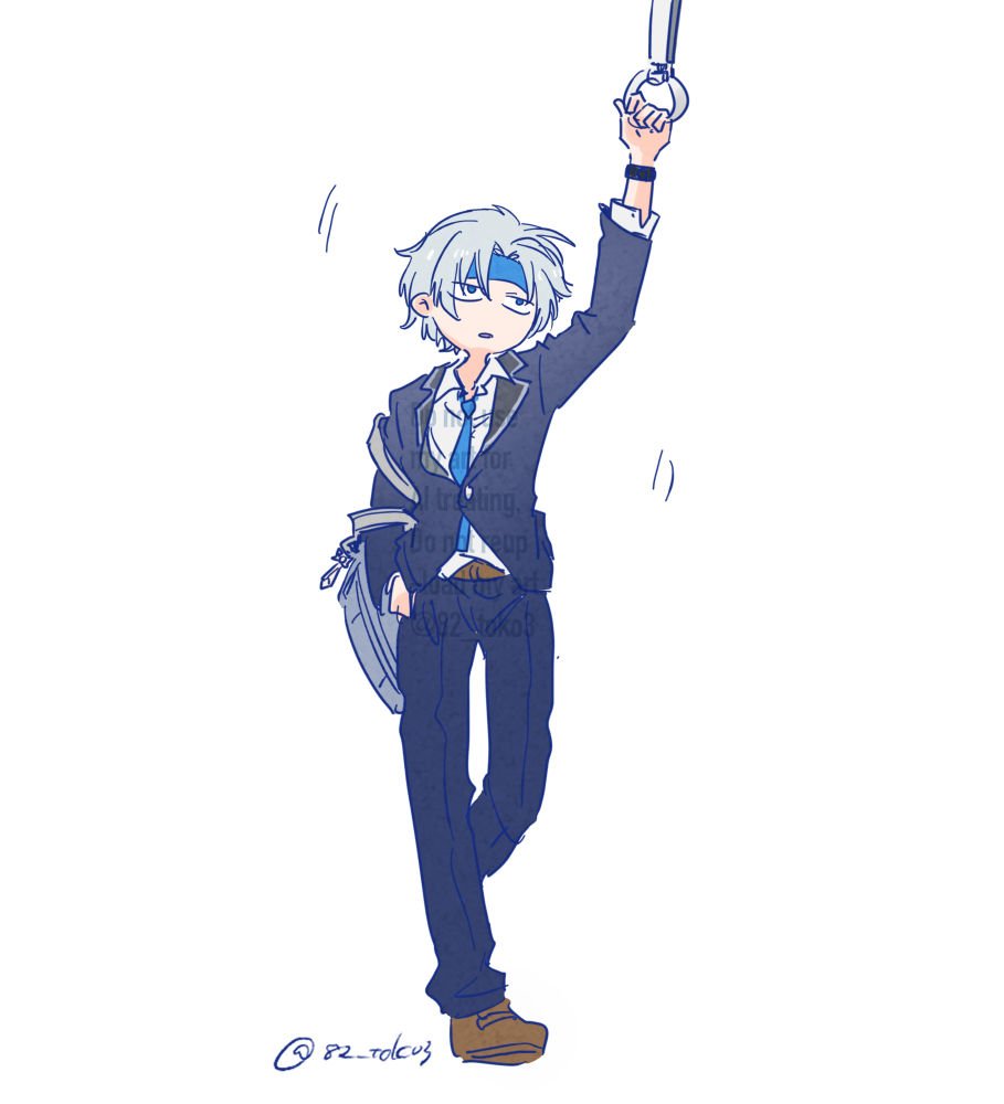 82_toko3's tweet photo. 電車のつり革に捕まるシェゾを急に描きたくなった 謎 https://t.co/BLRhdmmjGK
