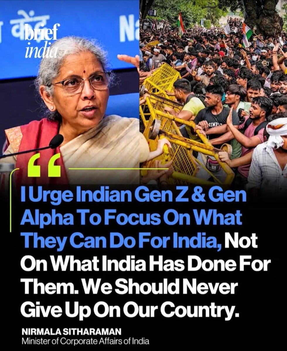 Vikrant4bharat's tweet photo. Your thoughts are good but there is no way to communicate with your govt. Youth want to contribute but there is no such platform….can they participate in policy making process ? Ma’am two way communication in governance is needed . If you give appointment,will be very happy to discuss. I am simple educator with no fancy background