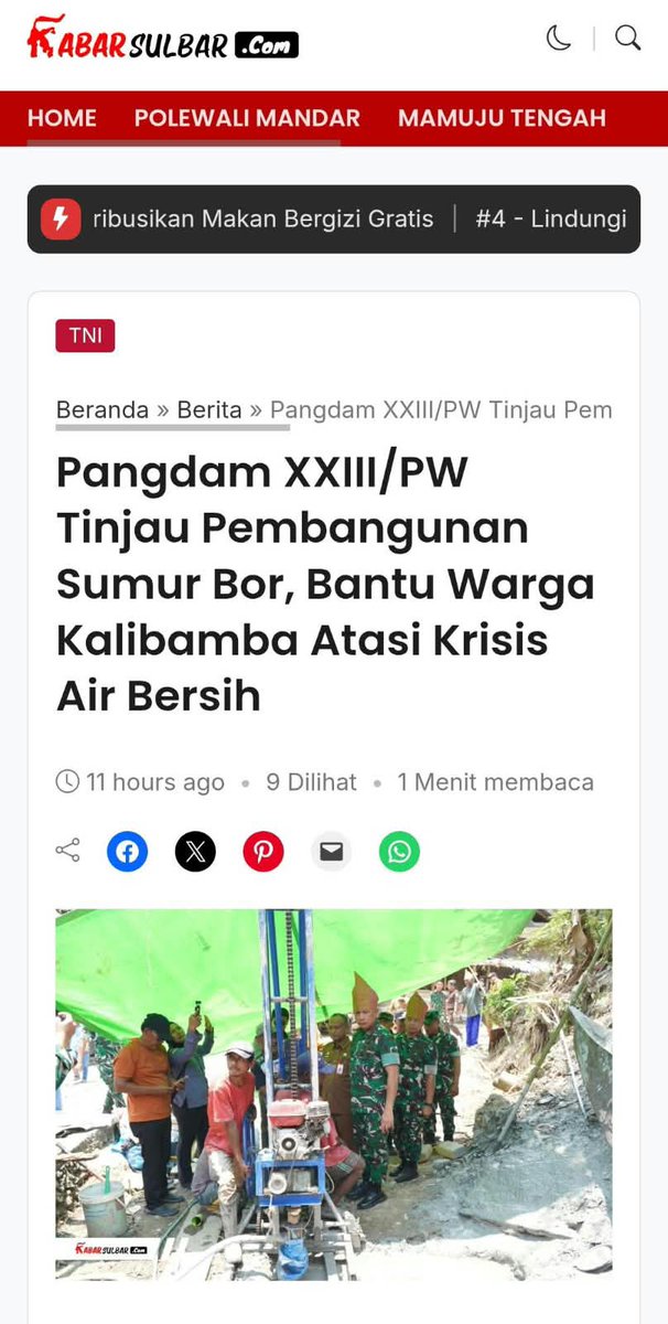 MalikaBadia's tweet photo. Dari ujung barat Indonesia hingga ujung timur Indonesia, dari pulau terluar utara Indonesia sampai Pulau Rote, Tentara Nasional Indonesia senantiasa hadir mendedikasikan segala kemampuannya.
Kepedulian Kesadaran Bersama https://t.co/TSpSr0a5nl