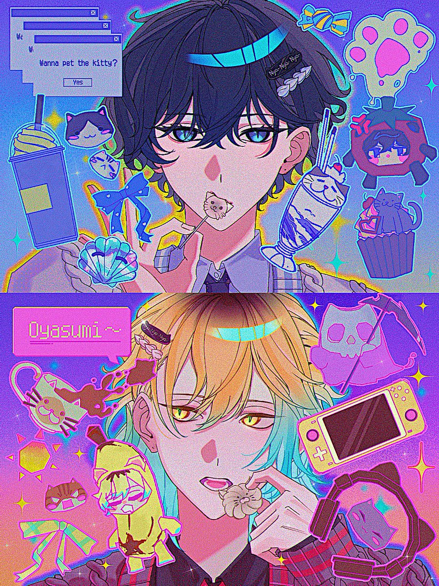 hisaki_bmc's tweet photo. 🍬🎧ゆらはる

🍬°. ⑅♡⑅.°. +.°. ⑅♡⑅.°. +.°. ⑅♡⑅ .°🎧
      💙にゃーにゃーにゃー💛 https://t.co/it3YnEDQV5