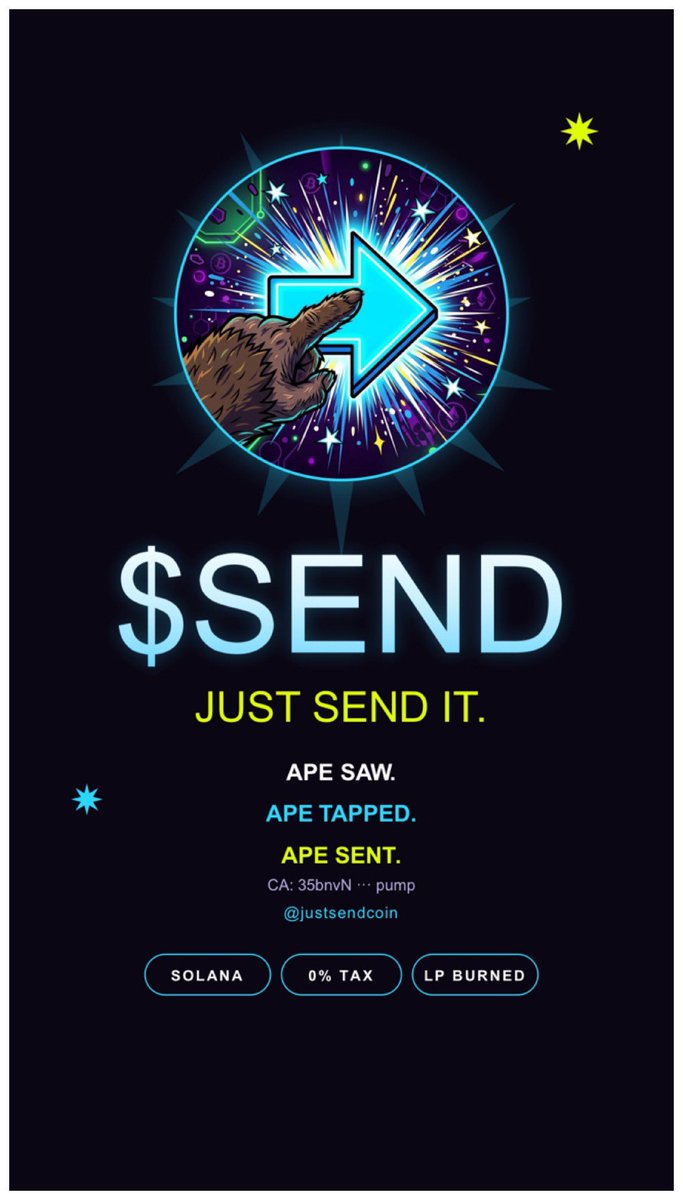 JustSendCoin tweet picture
