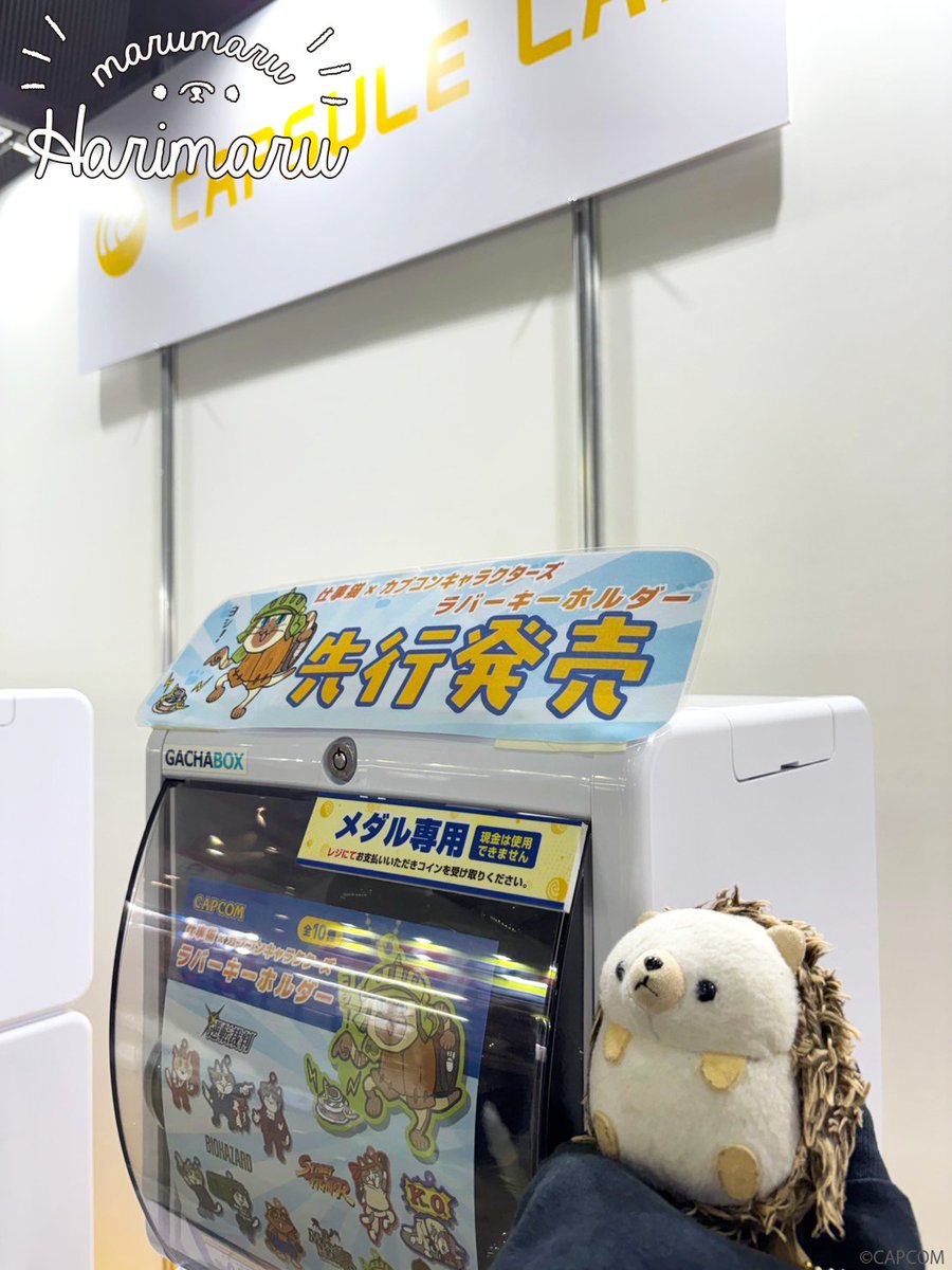 ooHARIMARU's tweet photo. あしたからは ＃TGS2026！
ぼくもかいじょうで　みなさんをおまちしていますよっ✨
＃はりまる🦔 https://t.co/6flWAtCrC2