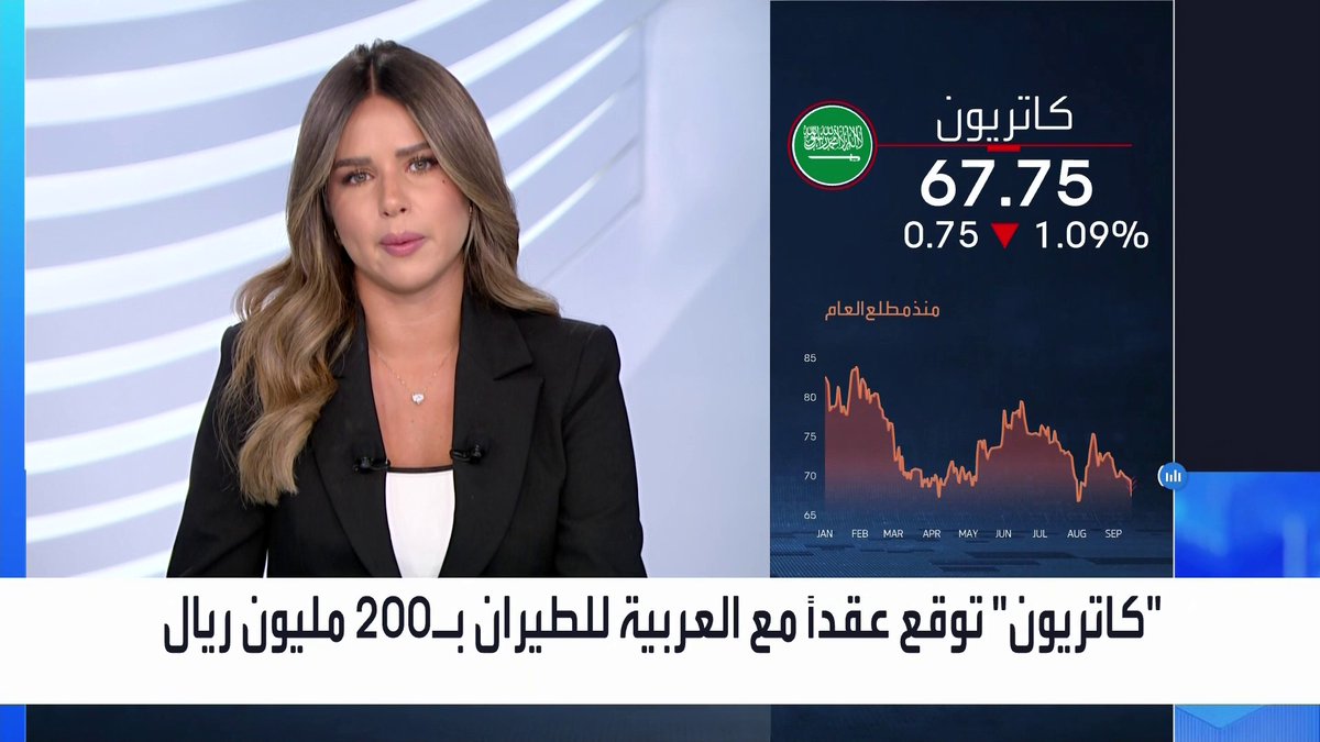 كاتريون للتموين القابضة تعلن عن توقيع عقد لمدة 5 سنوات مع شركة العربية للطيران دي أم أم _Business 