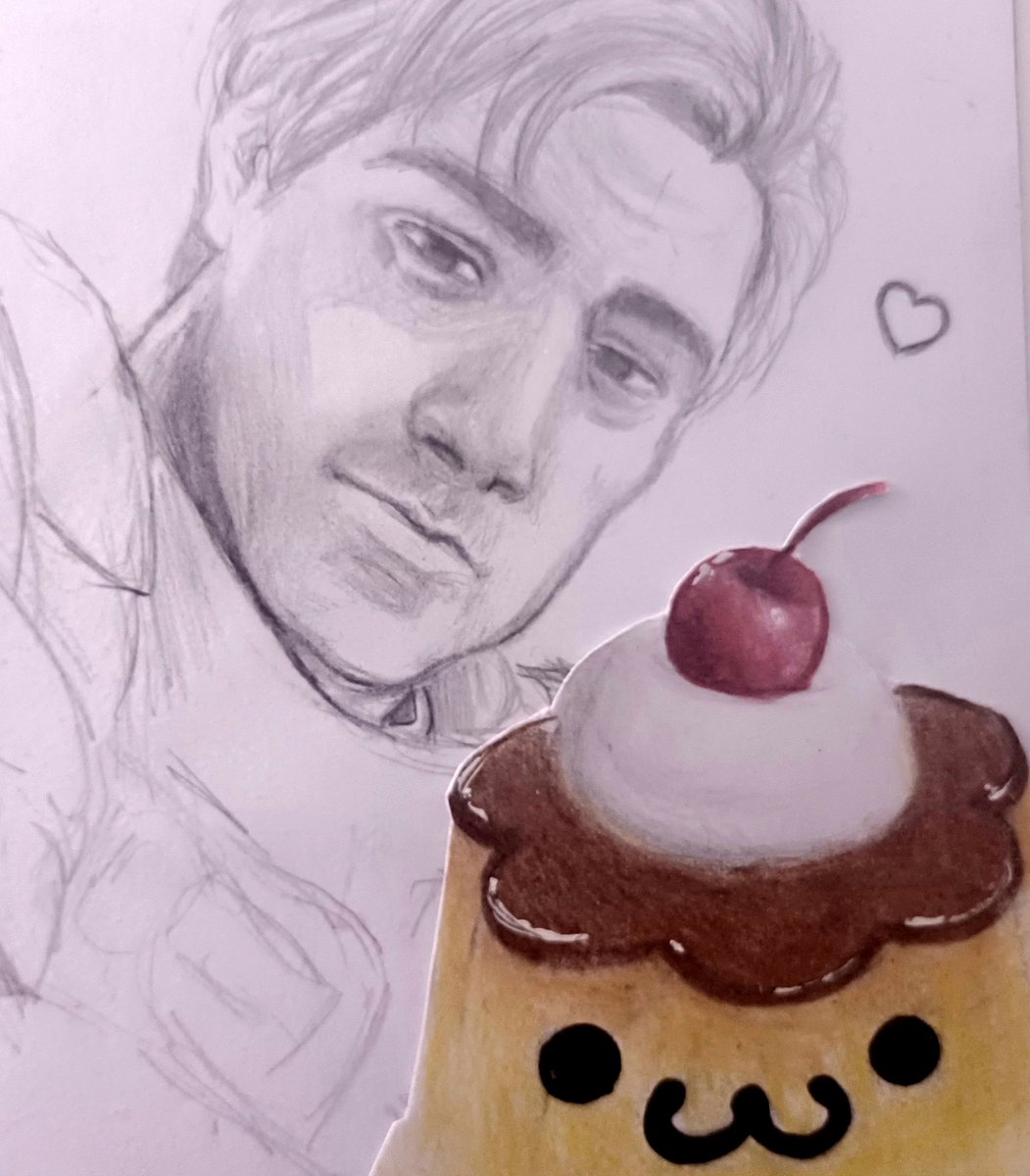 GhostlyEvn's tweet photo. Two quick doodles but Happy Birthday to my beloved Gustave (´ε｀ ) https://t.co/9BSJSAV6PO