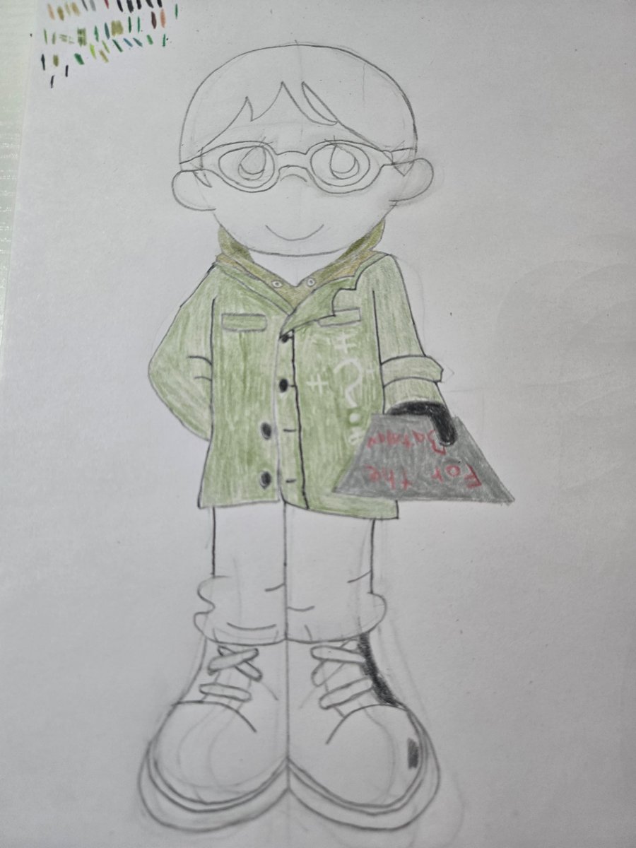 Weezer3lue's tweet photo. I'll finish him fully later, but here's presious moments Riddler <?>  :3 https://t.co/hC7nxoVCG5