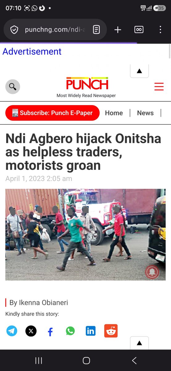Kayneutral1's tweet photo. @JamesPrinceMor1 @FinPlanKaluAja1 U want to hid Ibo agberos? Any agbero worse dn igbo agberos? Igbos r simply animals, nobody does evil better than igbos. Ur poverty stricken people r the worst agberos in d world Nigerians can confirm https://t.co/5keTMeLr3G