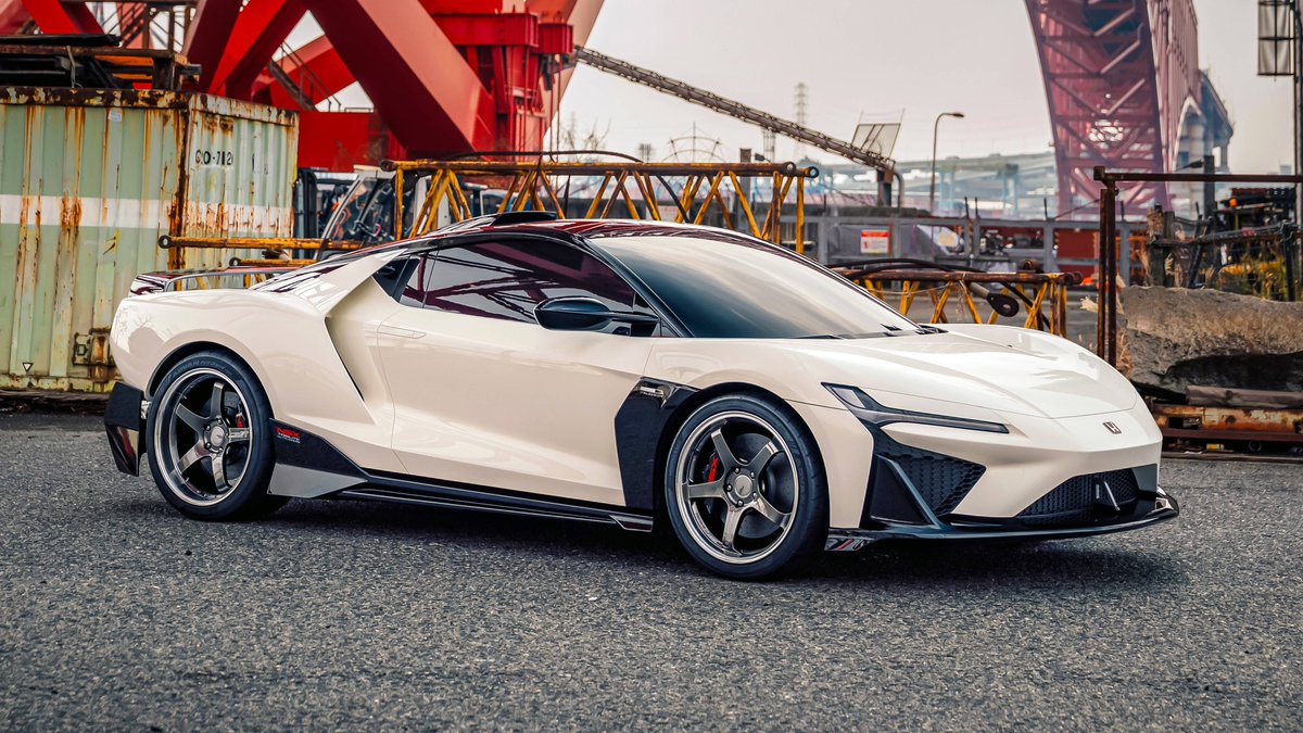 MayaWitch's tweet photo. ใHonda NSX Tribute By Italdesign 2026year Light Cafe au lait Paint Color Styleใ้ๅปใซ"SkyLine GT-R(R35)"ใฎ"Italdesign(ใคใฟใซใใถใคใณ)"ใฏ่ฉฑ้กใซใชใใพใใใ"NSX"ใฎ"Italdesign"ใใใๆงใงใใๅไปฃ(?)ใฎใใถใคใณใใใผในใซๆใๅ ใใใใถใคใณใฟใใใงใ #Honda #NSX #Italdesign #ใใณใ https://t.co/uJ977XO0r1