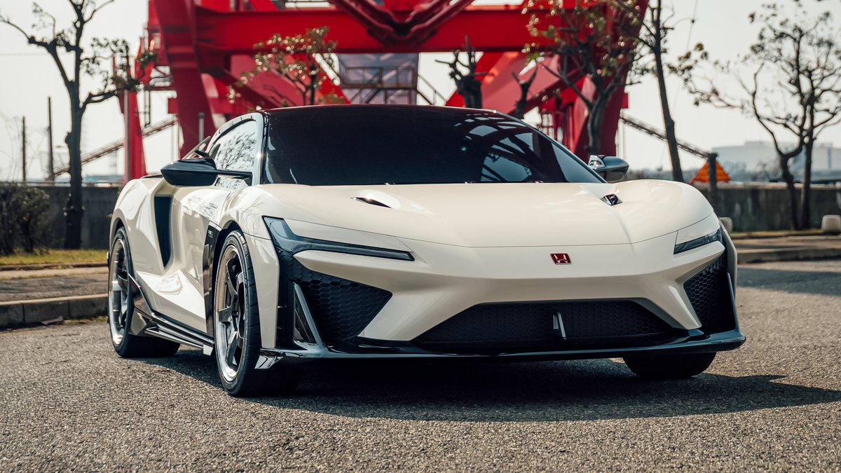 MayaWitch's tweet photo. ใHonda NSX Tribute By Italdesign 2026year Light Cafe au lait Paint Color Styleใ้ๅปใซ"SkyLine GT-R(R35)"ใฎ"Italdesign(ใคใฟใซใใถใคใณ)"ใฏ่ฉฑ้กใซใชใใพใใใ"NSX"ใฎ"Italdesign"ใใใๆงใงใใๅไปฃ(?)ใฎใใถใคใณใใใผในใซๆใๅ ใใใใถใคใณใฟใใใงใ #Honda #NSX #Italdesign #ใใณใ https://t.co/uJ977XO0r1