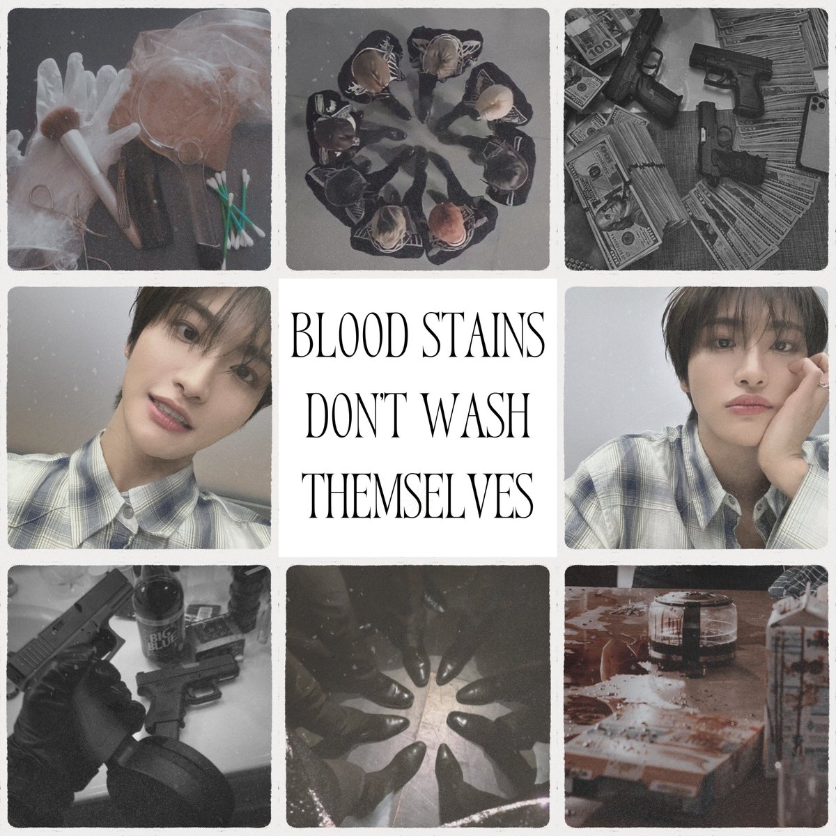 star1117trails's tweet photo. ⋆⌂ᰔᩚ Blood Stains Don't Wash Themselves⋆⌂ᰔᩚ        

۶ৎ OT8 || Found Family // Mctz || JccngHwc
۶ৎ Where group of gangsters is faced with a scary, clean freak janitor, who they ended up recruiting. 
۶ৎ https://t.co/2Xrnj0Nlm0 https://t.co/eiGL3Nai4O