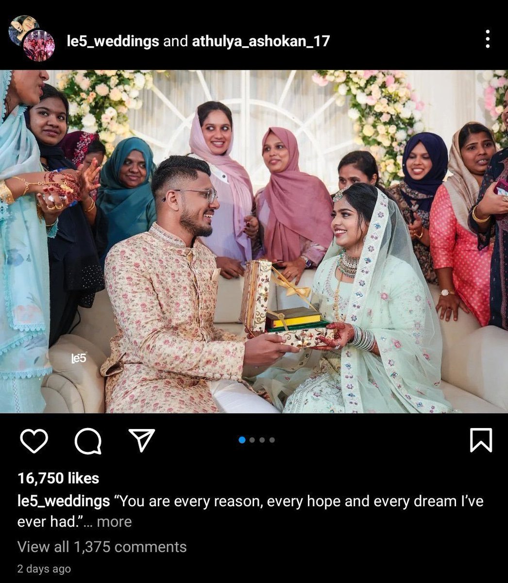 Lakshmi_D_N's tweet photo. Hindu secular girl from Kerala, Athulya Ashokan, converted to Islam some time ago and married a Muslim man named Risal Mansoor.

Before and after her wedding, she was very active on social media. She often made fun of the movie The Kerala Story and shared Reels and Stories with her husband, saying:

→ “This is my love — this is the real Kerala Story.”
→ “There’s no such thing as ‘love jihad’ — this movie is fake.”
→ “I chose Islam on my own — no one forced me.”

But now, suddenly, frightening messages are appearing on her Instagram Stories:

→ “My life is in danger… Risal wants to kill me.”
→ “I tried to go to the police — no one is listening.”
→ “I’m being held captive at home. He beats me and threatens to kill me.”
→ “If anything happens to me, Risal Mansoor is the only one responsible.”

In several posts, she appears to be crying and visibly frightened. Some posts also show what appear to be bruises on her face. She has also shared screenshots that she says contain threatening messages from Risal.

The same girl who once said, “Love jihad is a lie,” is now reportedly begging for her life.

Athulya Ashokan’s allegations are extremely serious. If she is genuinely in danger, she needs immediate protection and help before it is too late.
@Nandini808