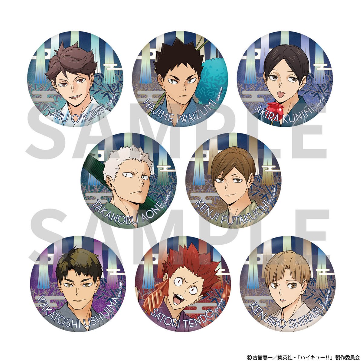 karasunokiseki's tweet photo. 【#ハイキュー!!ウィーク事後通販グッズ紹介】 
ハイキュー!!ウィーク描き下ろしビジュアルを使用したホロ加工缶バッジです✨
受付期間:9月4日(金)～9月27日(月)   
販売サイト:https://t.co/oSabqBb6cT   
詳細はこちら→https://t.co/DVyWkD6hsT 
#hq_anime https://t.co/qXV219mvqM
