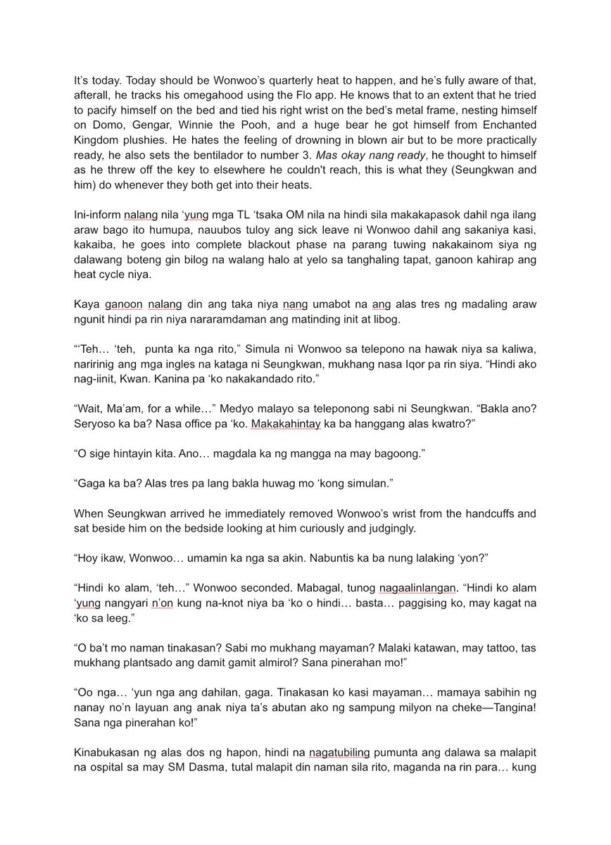 heng9arae's tweet photo. kaniya kaniya na muna 🔞

🏷️: attempt in omegaverse, one-night stand, strangers to di-natin-alam-kung-ano https://t.co/8glqMYtImA