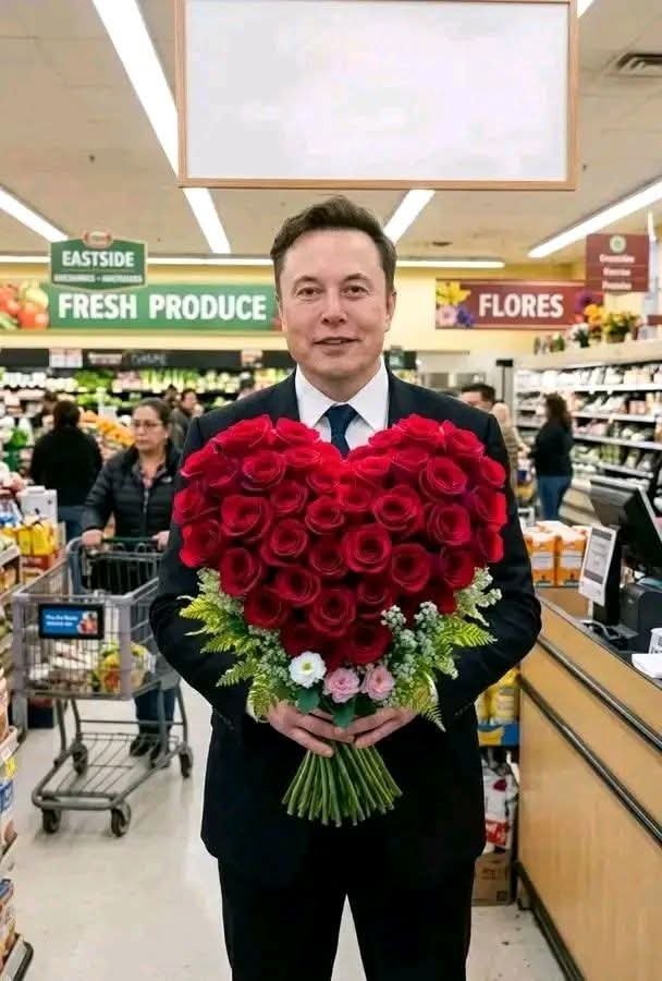 captured_scenes's tweet photo. If Elon Musk showed up at your door with these flowers... what would you do?

🅰️ Accept 🌹
🅱️ Run 😂
🅲 Take a selfie 📸
🅳 Ask for a Tesla 🚗 https://t.co/fgkQUYpMoR