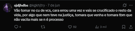 Eduznnk's tweet photo. @Baj4rang @hades_thug999 @ByTrick_ @Bruna1andrade Teu post é basicamente "loud kkk tua torcida que gosta disso", claramente quis ser sarcastico como se tua Torcida/Org fosse moralmente superior.

Isso é Junho e eu dei 2 scrollada pra baixo.

Se tu torcesse pra LOS ou qualquer outra merda tranquilo. Mas tua org n é diferente não. https://t.co/nyGzQtZwWe