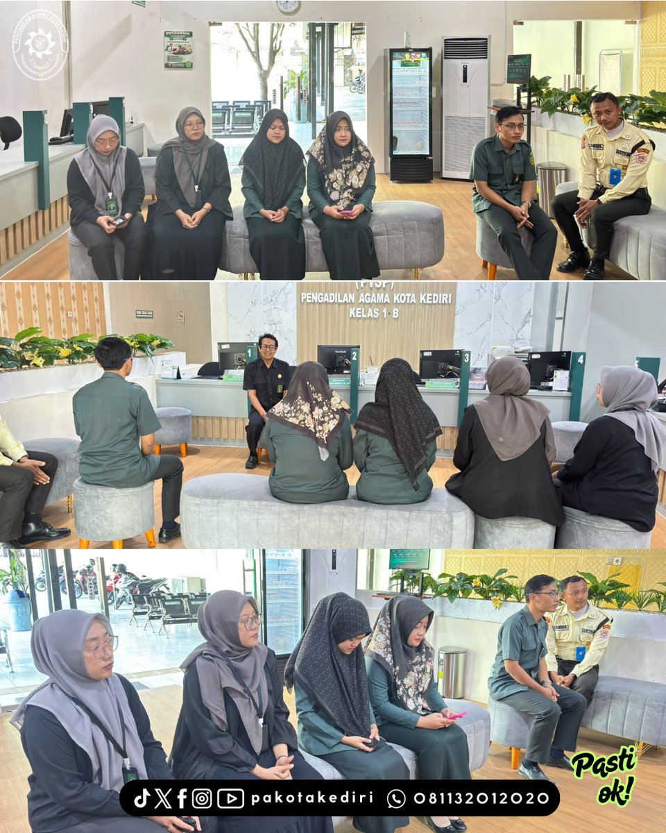 pakotakediri's tweet photo. Briefing PTSP: Tingkatkan Kualitas Pelayanan, Jaga Integritas https://t.co/ZQpM2Pk4lU