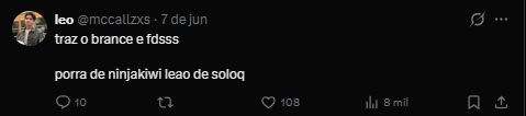 Eduznnk's tweet photo. @Baj4rang @hades_thug999 @ByTrick_ @Bruna1andrade Teu post é basicamente "loud kkk tua torcida que gosta disso", claramente quis ser sarcastico como se tua Torcida/Org fosse moralmente superior.

Isso é Junho e eu dei 2 scrollada pra baixo.

Se tu torcesse pra LOS ou qualquer outra merda tranquilo. Mas tua org n é diferente não. https://t.co/nyGzQtZwWe