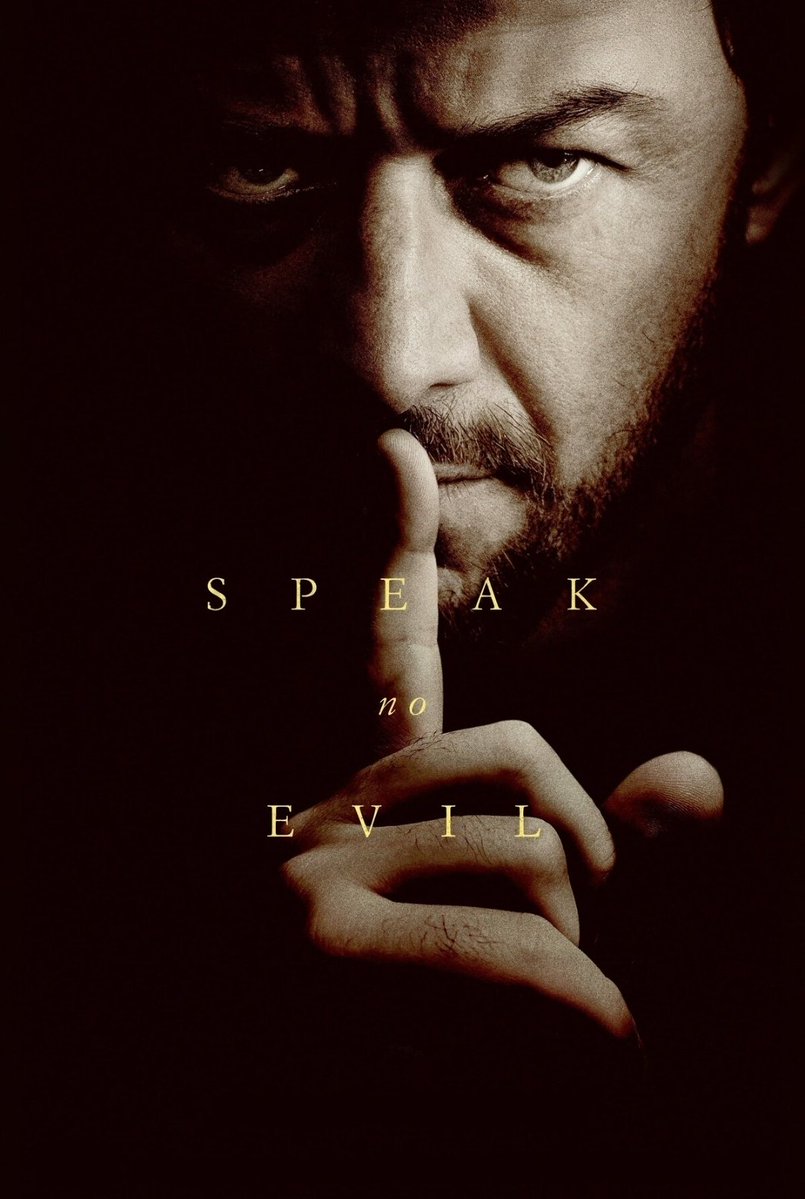 lookingdawn's tweet photo. assisti Não Fale o Mal hoje. não sou de assistir muitos filmes de suspense, mas esse me surpreendeu bastante, a premissa é ótima assim como o roteiro, os eventos que moldam o suspense e os conflitos entre os personagens são os elementos que mais me chamaram a atenção. muito bom. https://t.co/pQeXylnlyF