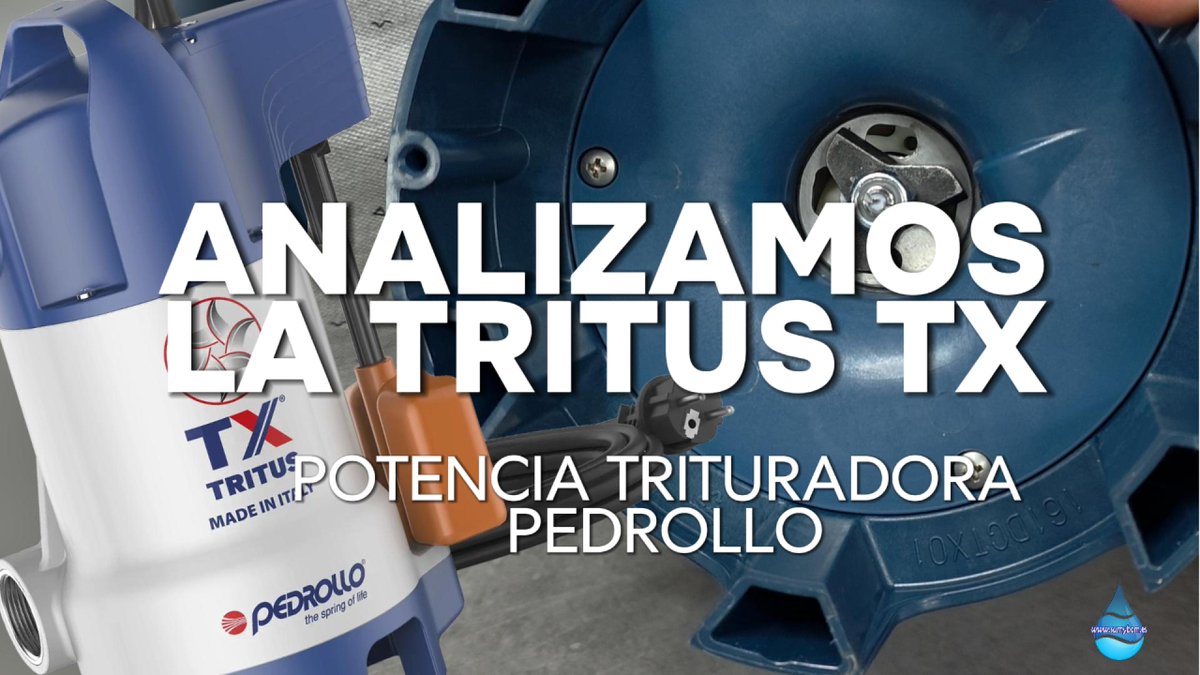 sumybom's tweet photo. Analizamos al detalle la bomba trituradora en tecnopolímero Pedrollo Tritus TX. ✂️💧
Potencia de trituración y máxima resistencia para aguas fecales y residuales.
📺 Ver análisis técnico completo: https://t.co/gfUJYlWCXO
#Pedrollo #BombaTrituradora #BombasDeAgua #Sumybom https://t.co/DBAf8arH0J