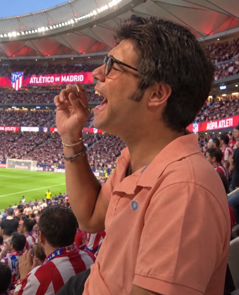 nacidoatleti's tweet photo. Yo el domingo cuando Mbappe, Vinicius o Konate toquen el balón. https://t.co/3UgPGXZt8x