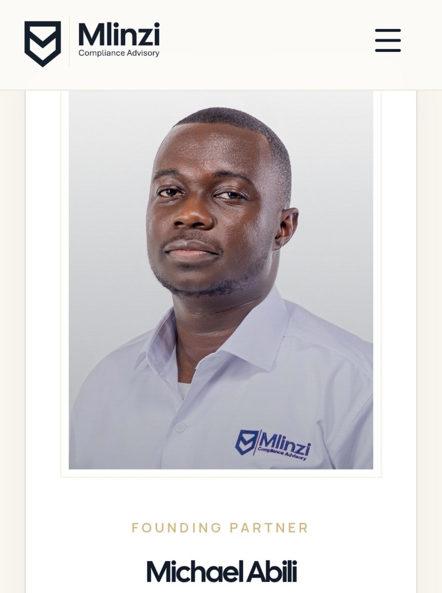 Mugisha_Lyn's tweet photo. Mlinzi (Swahili) = Guard/Defender

Compliance is the faithful watchman for every business exposed to risks of money laundering, terrorism financing, and other financial crimes.

May I introduce Mlinzi Compliance Advisory, your partner in compliance. https://t.co/b4Au6gpObQ