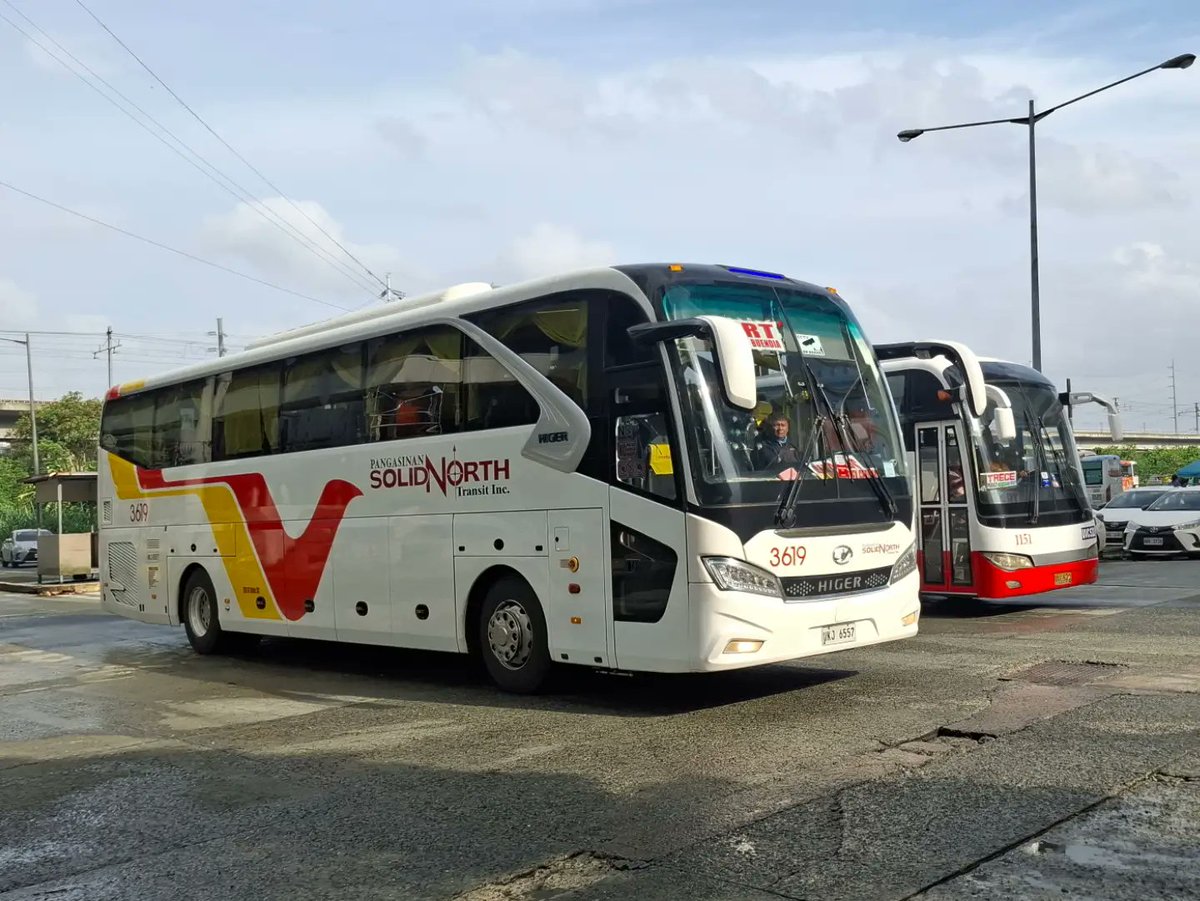 rileymitchell7z's tweet photo. Pangasinan Solid North Transit Inc. 3619 
Higer KLQ6127LA Tourist 
Lorna Express 1151 
King Long XMQ6117Y3 
Photo taken on August 9, 2026 https://t.co/b5vnrqjbjV