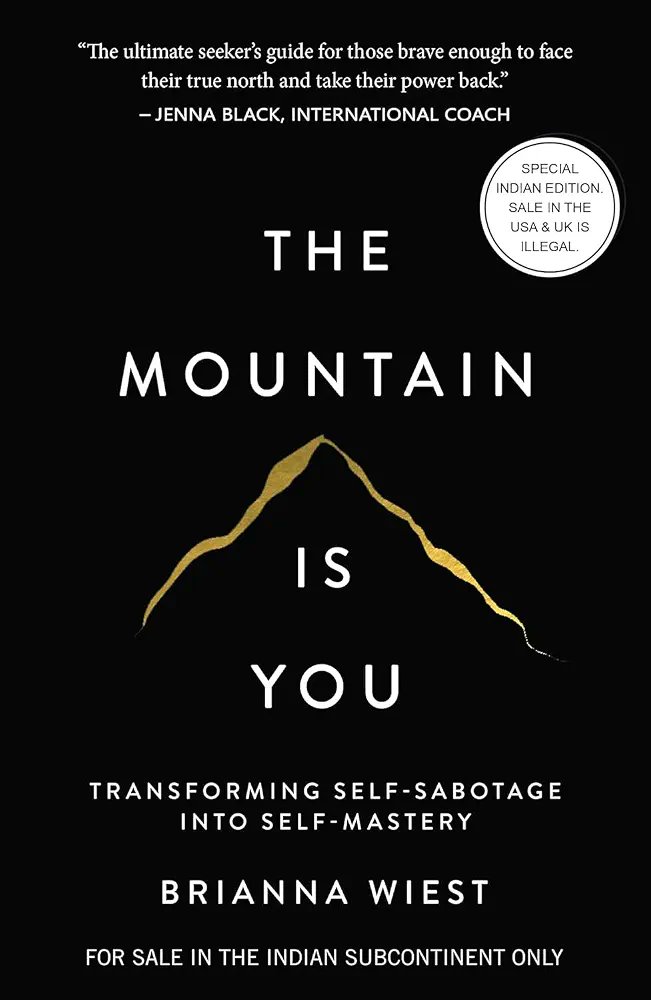 TelugucinemaRR's tweet photo. Must Read : The Mountain Is You: Transforming Self-Sabotage Into Self-Mastery! https://t.co/3RRRD8us8h
