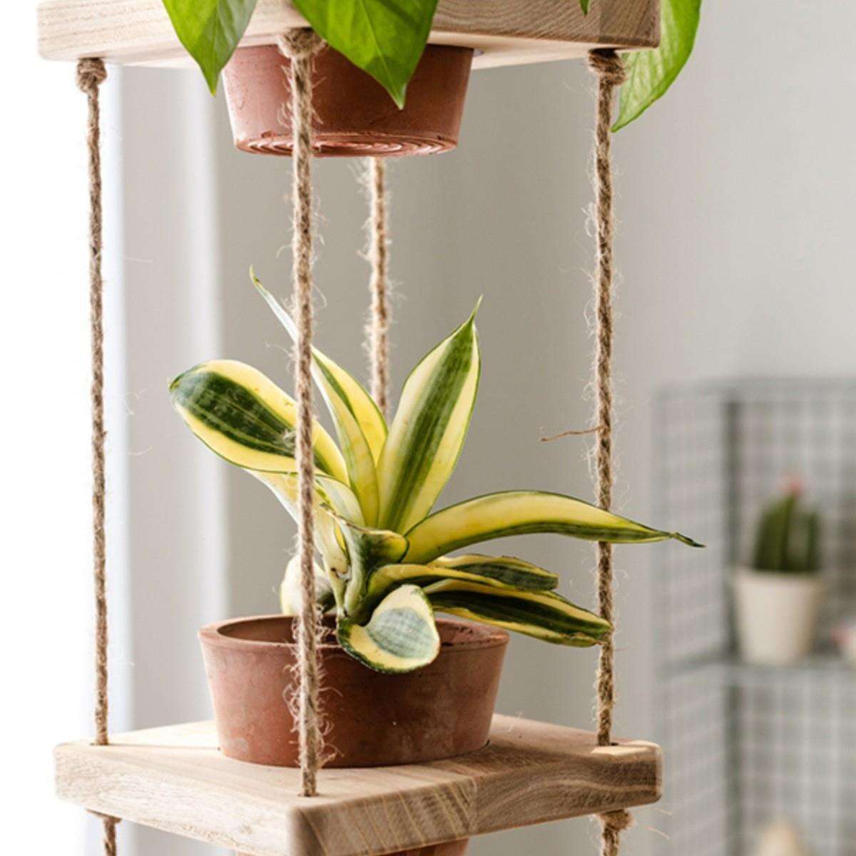 bluet540056's tweet photo. Just finished my first woven macramé plant hanger! It’s cozy, thrifted rope, and my pothos is already snuggling in—slow craft vibes hit different ， https://t.co/aryVDgtk4d