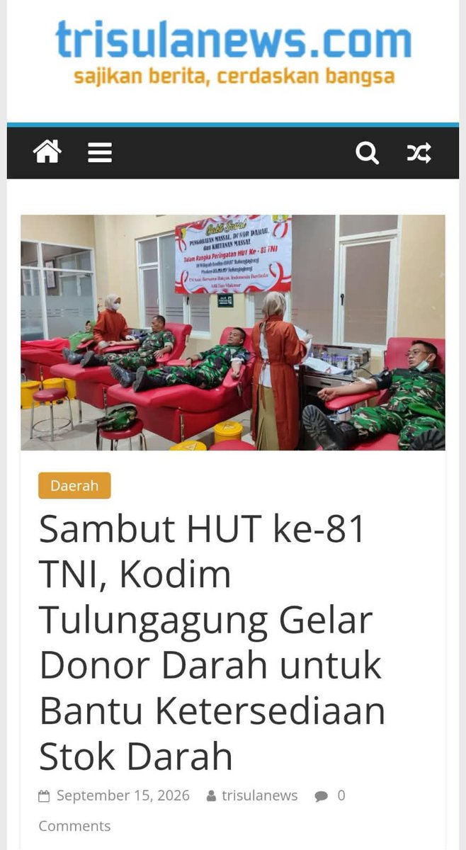 DimasEkaNugra's tweet photo. TNI melayani rakyat tanpa batas, dengan tulus, rendah hati, dan semangat gotong royong yang tinggi.

Kepedulian Kesadaran Bersama https://t.co/ZPytQyE4eR