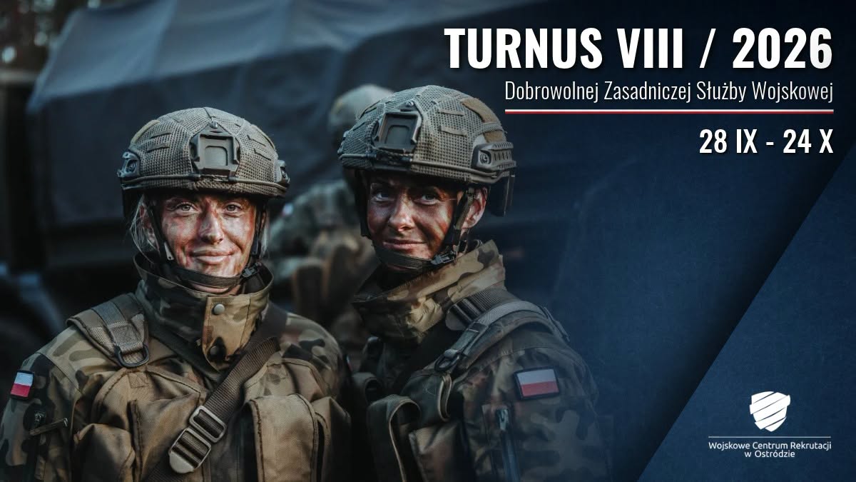 WCR_Ostroda's tweet photo. Czas ucieka! ⏳ VIII turnus DZSW rusza 28.09 i potrwa do 24.10. Zobacz z bliska życie w mundurze, zdobądź nowe umiejętności i przetestuj się. Złożenie dokumentów to chwila! 🪖

#wcrostróda 📞 261 326 570 💻 https://t.co/hvbZaLXCx8 https://t.co/StAA9fcXXo