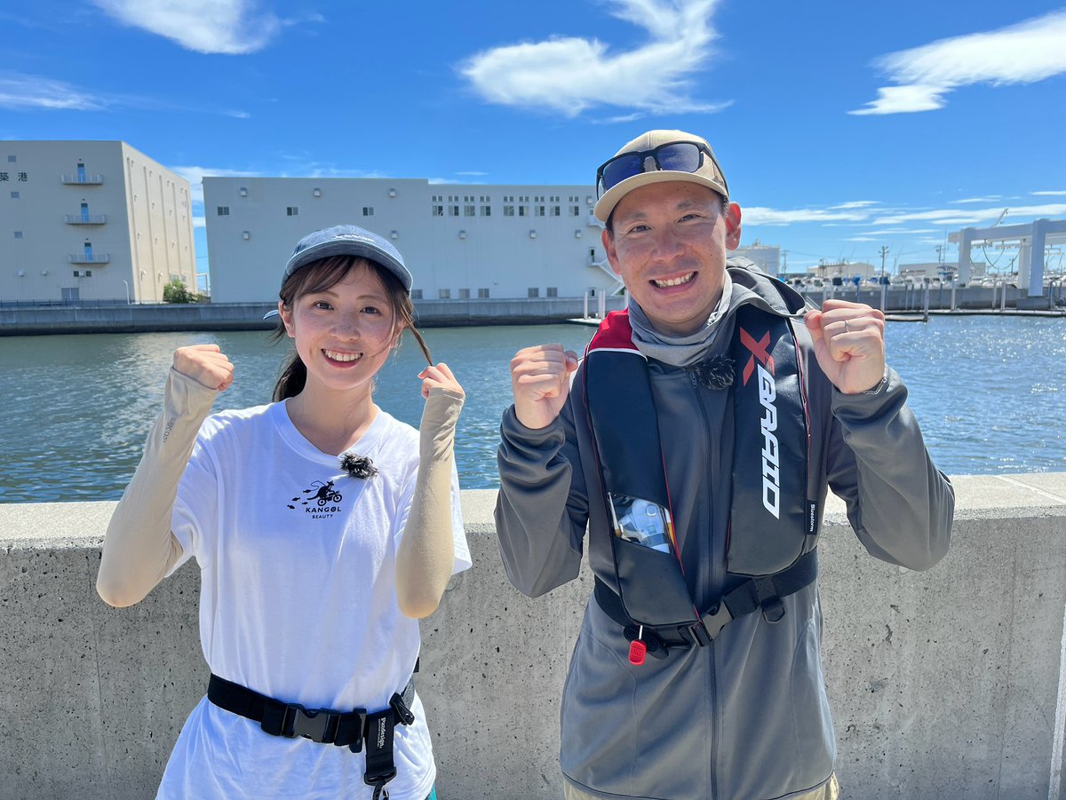 gattsurikansai's tweet photo. 📺#テレビ大阪 今週9/26(土)放送の #ガッ釣り関西 は
#XBRAID のもんきーさん&ちあきが大阪湾でサゴシ・サワラ狙いの #キャスティングゲーム に挑戦💪
タフコンディションの中、ポイント移動を重ねながら🐟を探ります👍
はたして釣果は❓お楽しみに😉🎵
#サワラキャスティング #ガッ釣り #釣り https://t.co/NTQcoM6Jbk