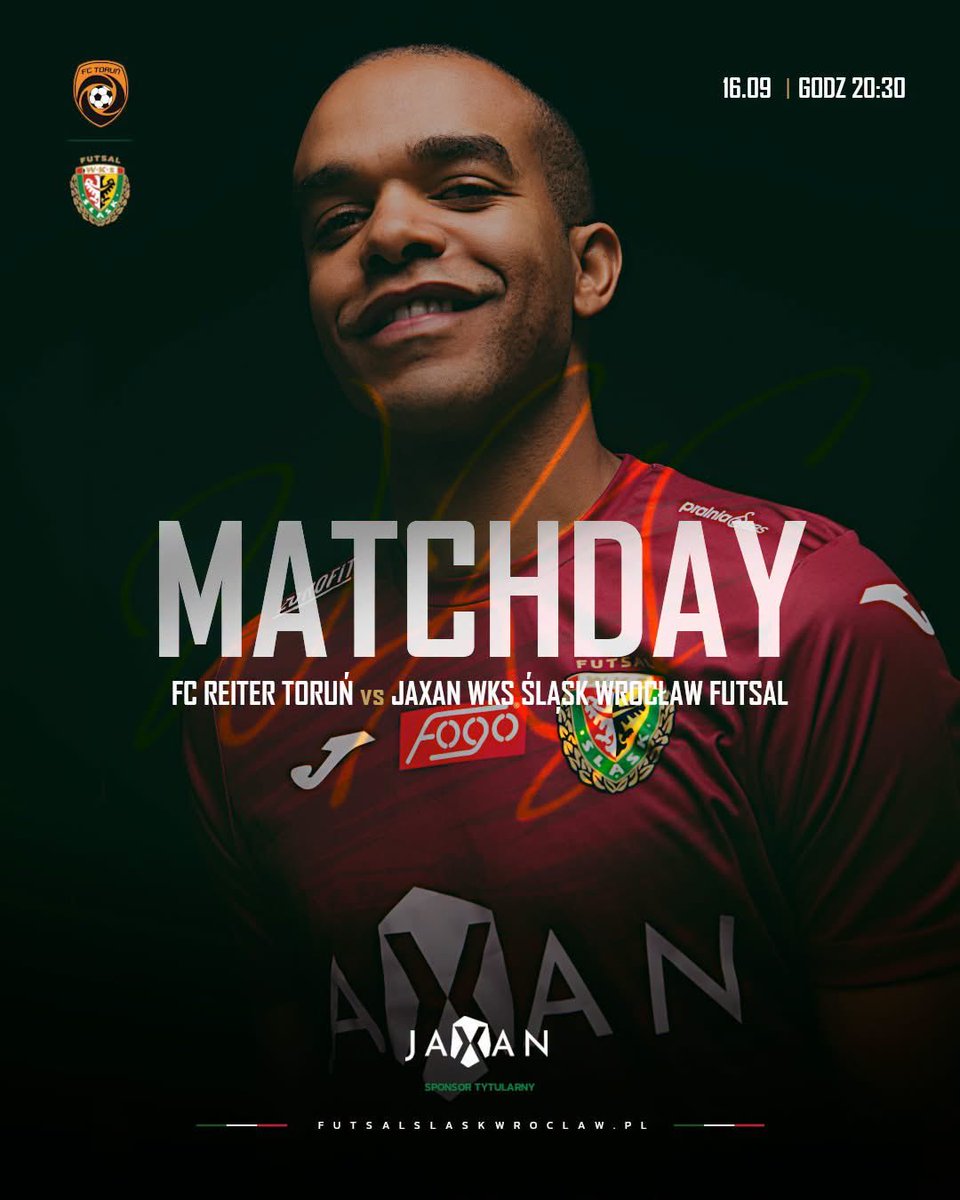 ChemaJimenezCJ's tweet photo. czwarty finał wszyscy razem

Środa, 16 Wrzesień 2026

20:30 🇮🇩 8:30 pm 🇪🇸WIB: fc reiter Toruń- JAXAN ŚLĄSK WROCŁAW  (live free YouTube channel TV Ekstraklasa) 

https://t.co/ivvaqOAPw4 https://t.co/PcDqZonSXA