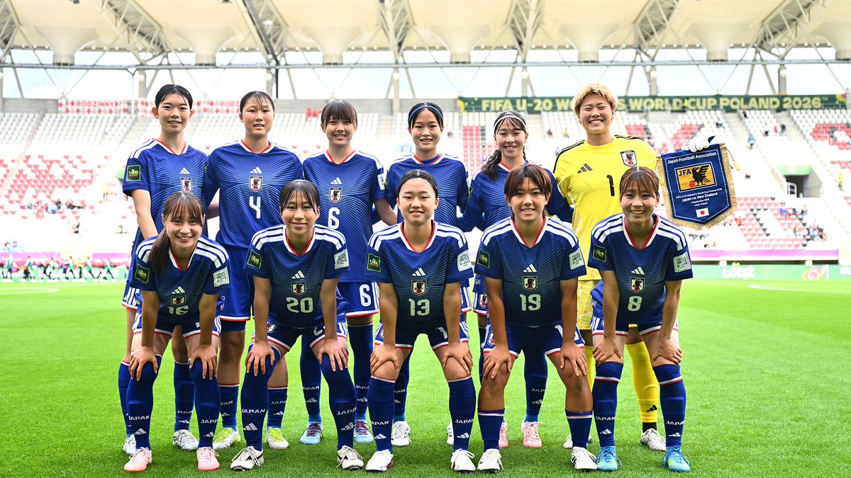 FIFAWorldCup_JP's tweet photo. FIFA U20 女子ワールドカップ ラウンド16！🏟️

🇰🇵 朝鮮民主主義人民共和国🆚日本🇯🇵は9月18日(金) 1:30~キックオフ✔️

#U20WWC
🆚 https://t.co/865MBKRcwi