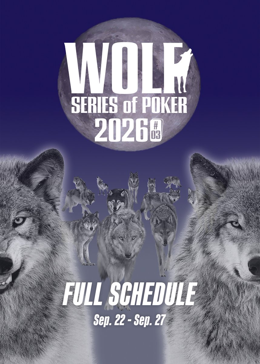 WOLFPOKER2018's tweet photo. ┏━━━━━━━━━━━━┓
　  　Web App 公開記念🐺
　　  #リポスト企画第二弾
┗━━━━━━━━━━━━┛

-Web App-
https://t.co/US37vKr6ij

𝙒𝙊𝙇𝙁 𝙎𝙀𝙍𝙄𝙀𝙎 𝙤𝙛 𝙋𝙊𝙆𝙀𝙍 𝟮𝟬𝟮𝟲 #𝟬𝟯 Web App公開記念して…

以下のイベントの参加無料券が当たる✨
リポスト企画の第二弾をスタート🏃‍♀️

#3 DEEP STACK CHAMPIONSHIP：2名様
👉9/22(火/祝) 16:00

#6 SUPER STACK：2名様
👉9/23(水/祝) 11:00

#11 RISING STAR CHALLENGE：2名様
👉9/24 (木) 11:00

希望のタイトルを引用リポストに書いて投稿♻️

なんと6️⃣名様に参加無料券をプレゼントさせていただきます🎁

＝＝＝＝＝＝＝＝＝＝＝＝＝＝＝＝＝＝＝＝＝＝＝＝

⚠️条件
✅ このポストをいいね & 引用リポスト
✅ WOLF サブアカウント(@insidewolfpoker)をフォロー
✅ 歌留多 アカウント(@Carta_poker)をフォロー

⚠️ 2026年9月19日(土) 23:59 〆切